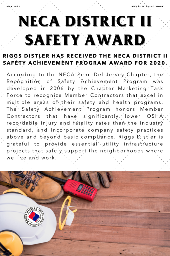 Neca District Ii Safety Award
