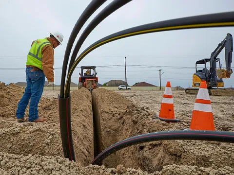 Comprehensive Utility Installation Graphic