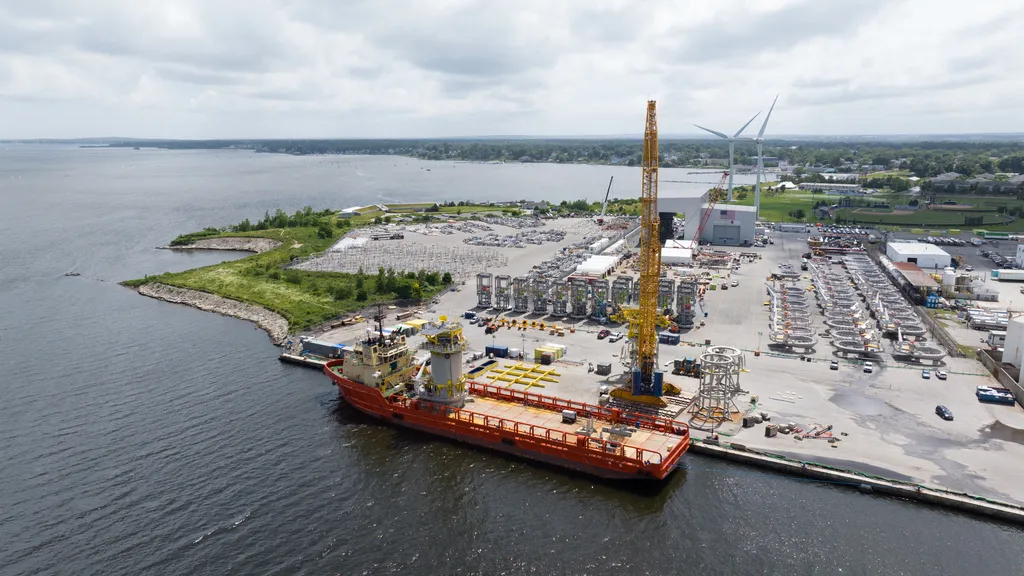 distribution facility on the water