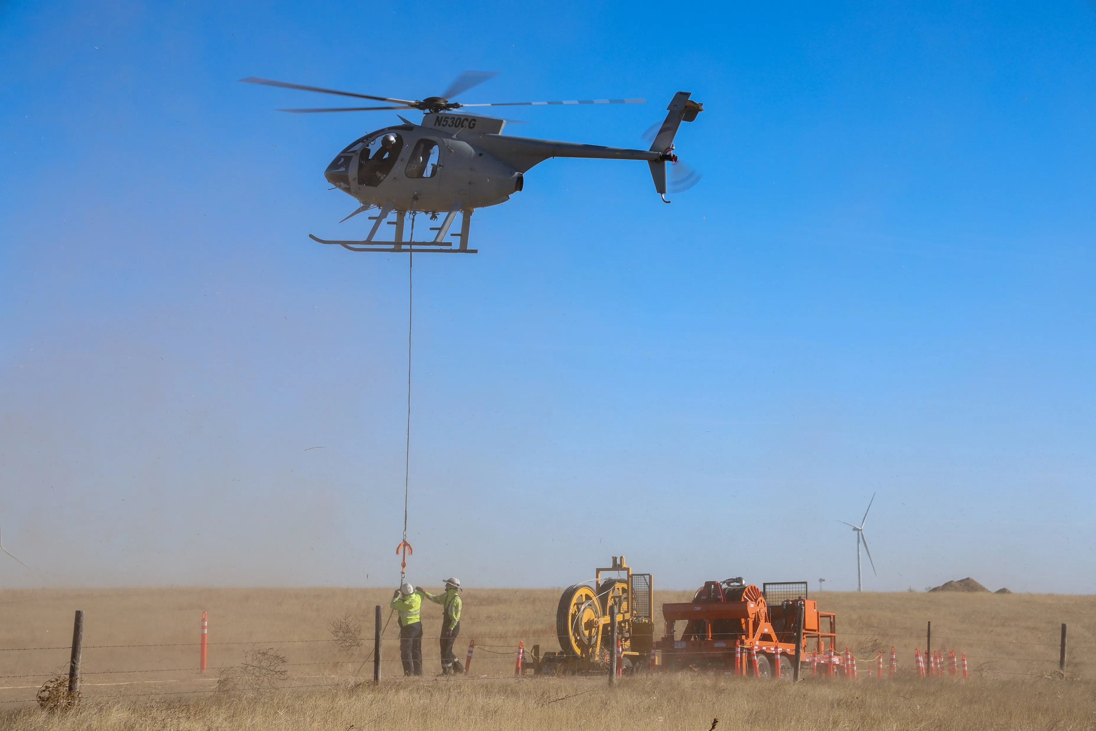 Singing Grass 345kv Line 4